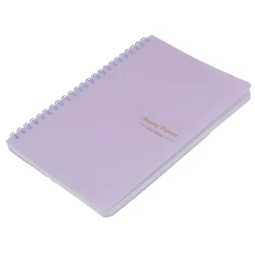 A5 Weekly Planner Non-Dated Purple